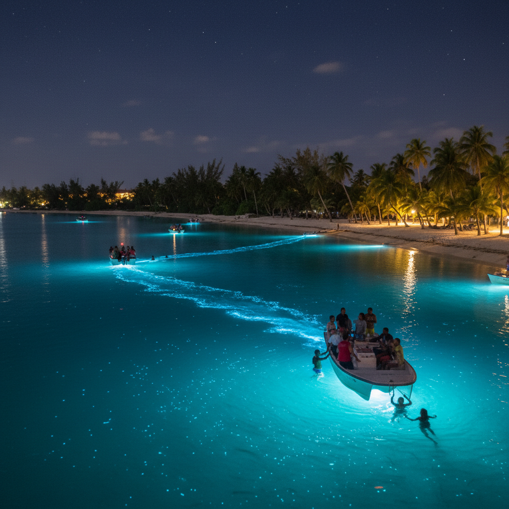 Luminous Lagoon Night Tour - Water tour in Trelawny | Pryceless Jamaican Tours