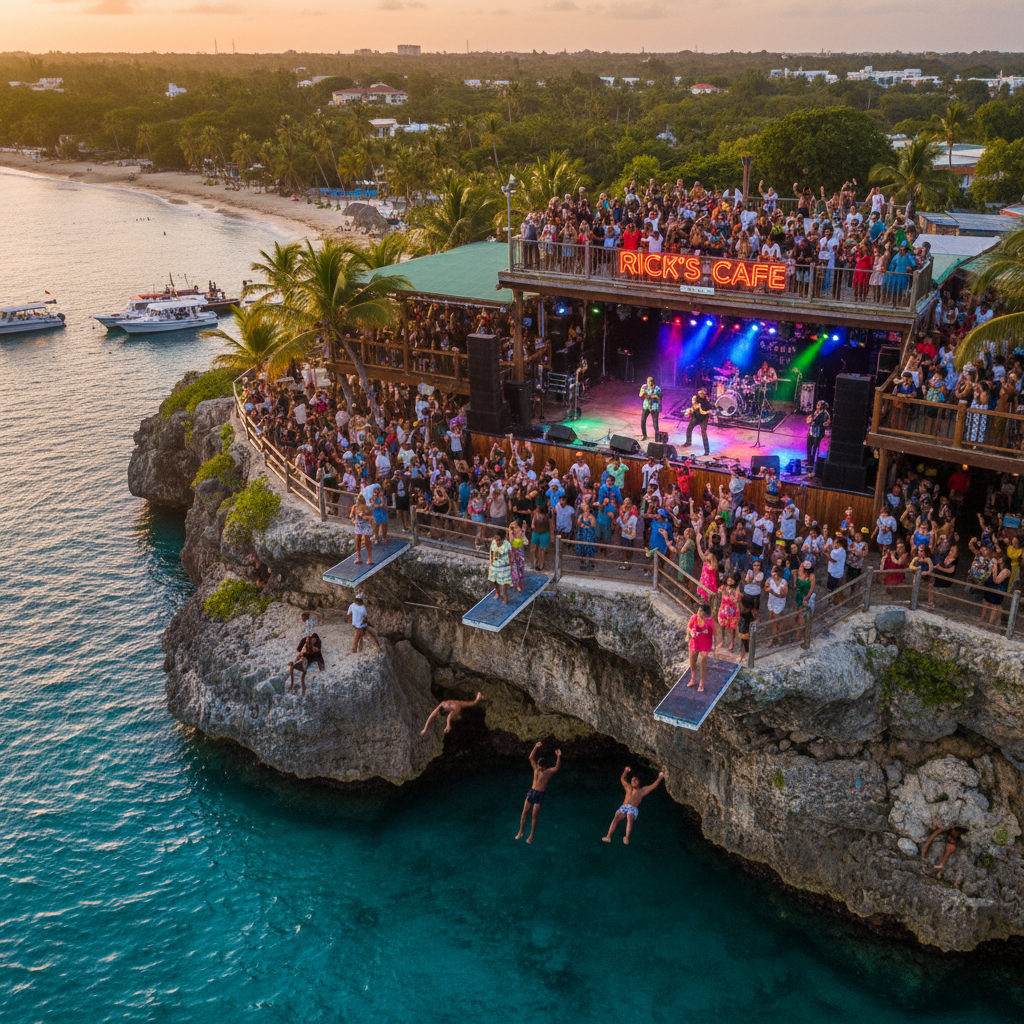 Negril Cliff Diving at Rick's Cafe – image 3