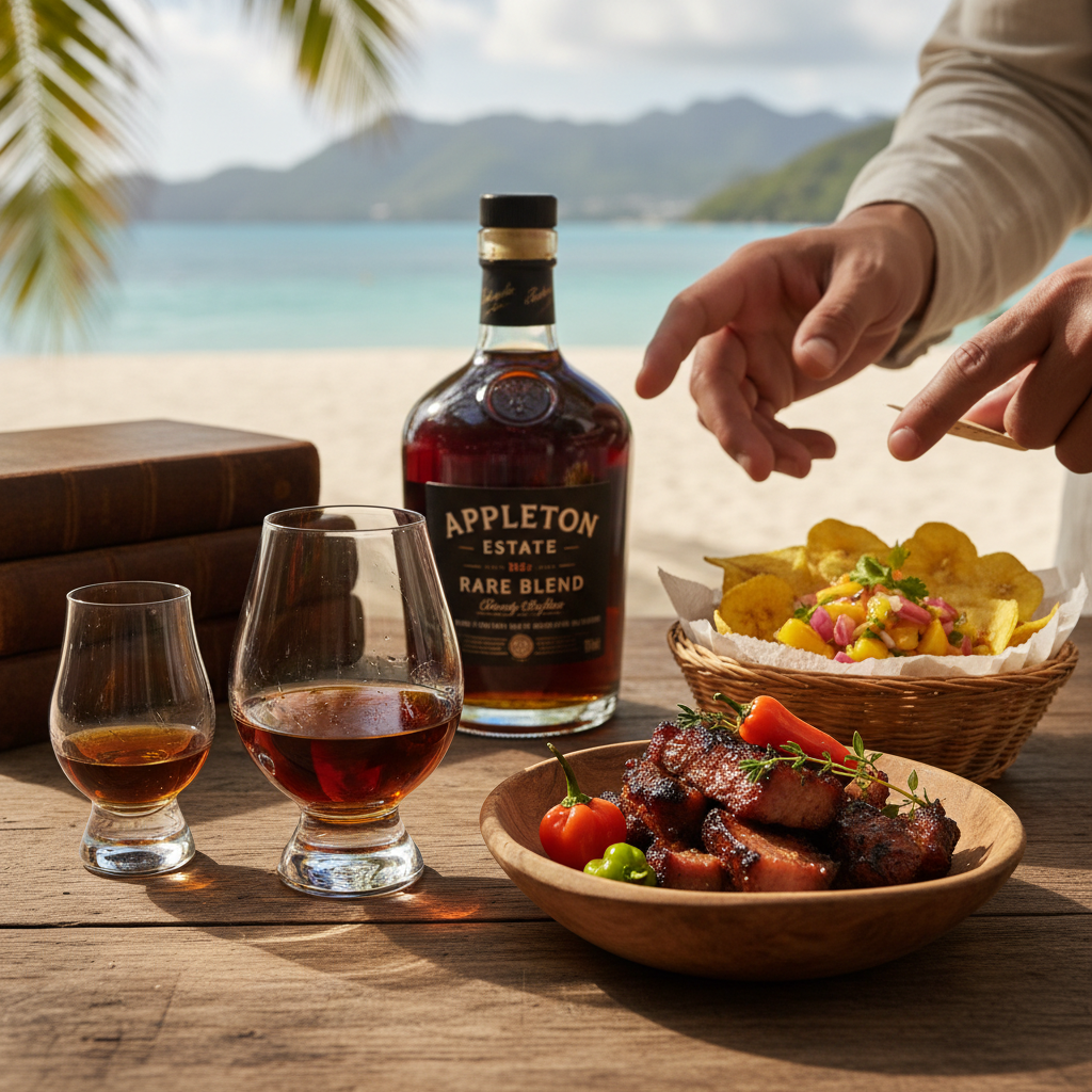 Jamaican Rum & Food Pairing - Food tour in St. James | Pryceless Jamaican Tours