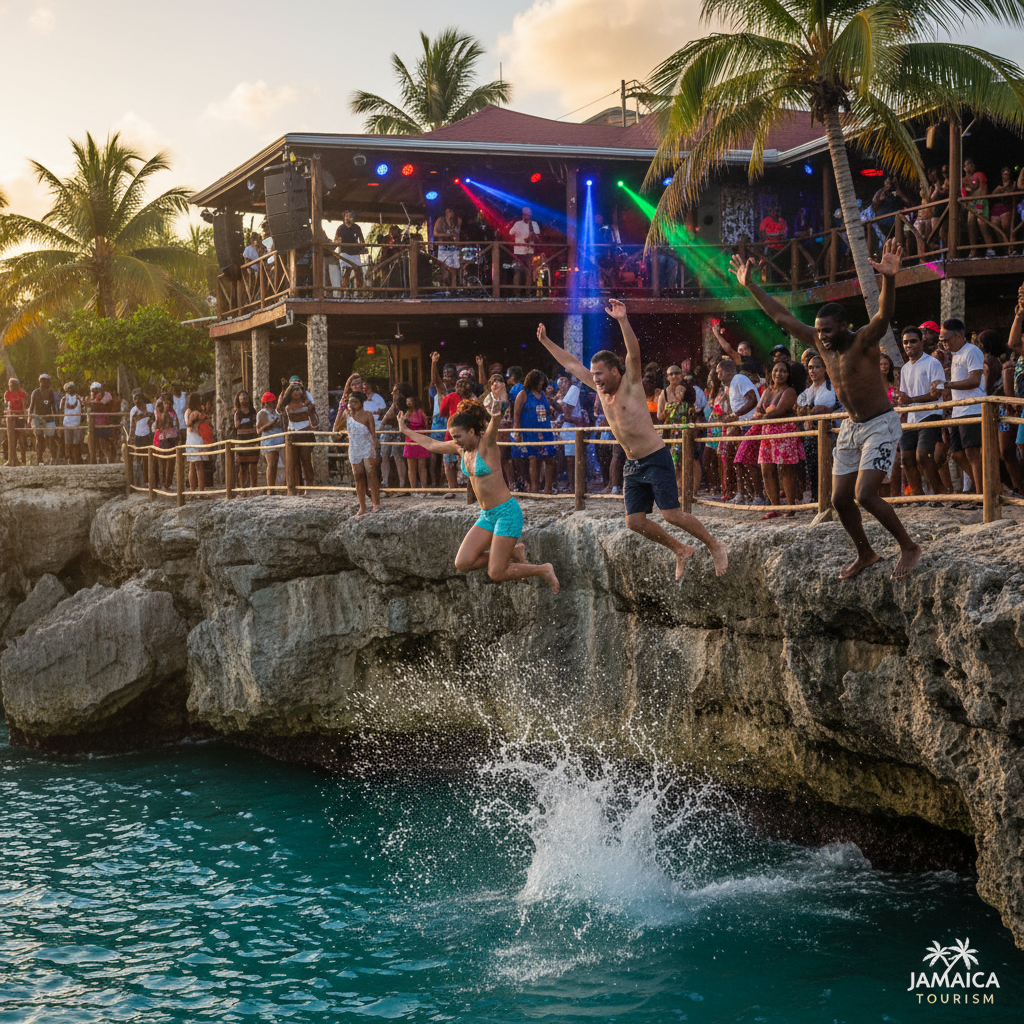 Negril Cliff Diving at Rick's Cafe – image 2
