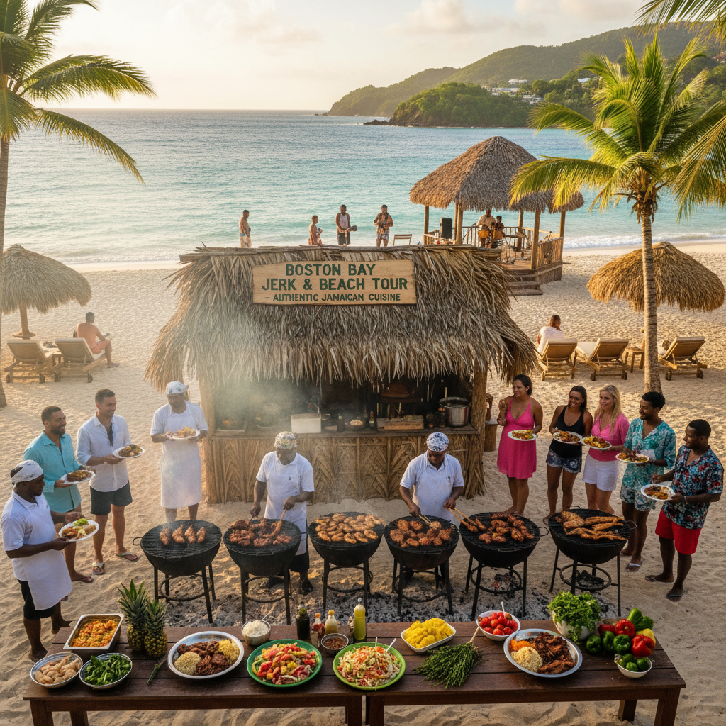 Boston Bay Jerk & Beach Tour - Food tour in Portland | Pryceless Jamaican Tours