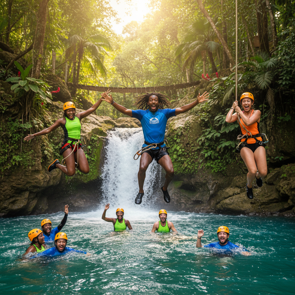 Blue Hole & Secret Falls – image 2
