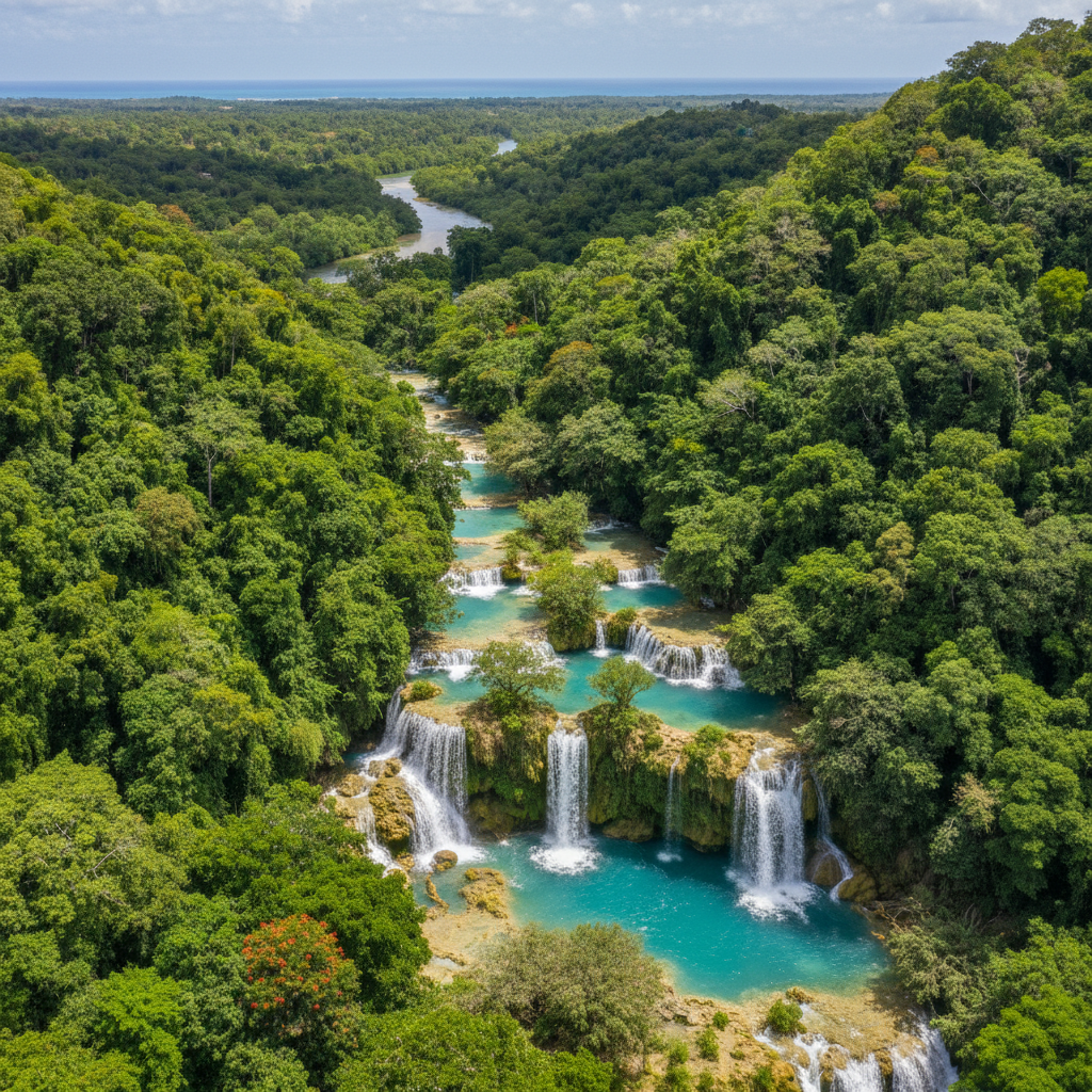 Island Gully Falls - Blue Hole – image 3