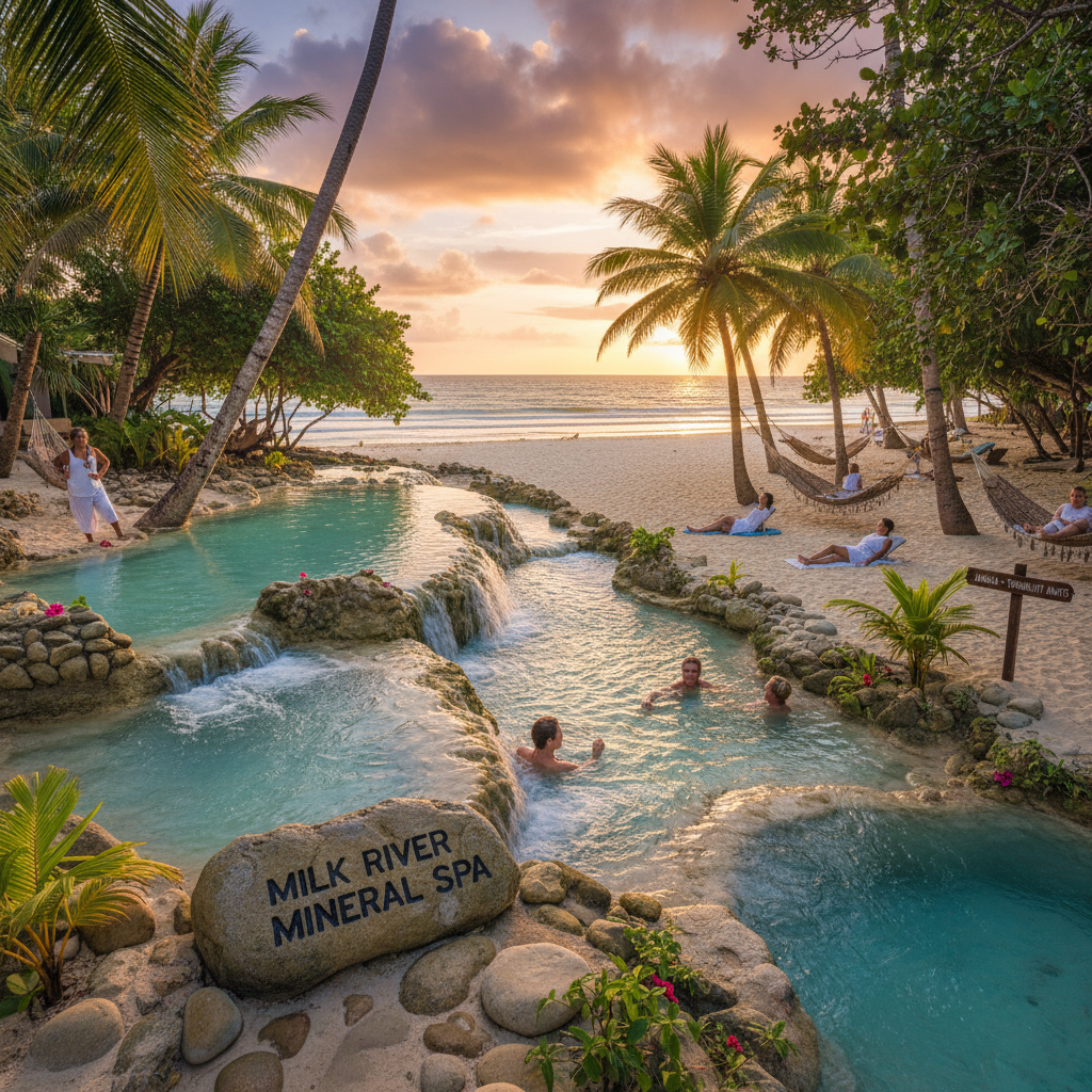 Milk River Mineral Spa - Relaxation tour in Clarendon | Pryceless Jamaican Tours