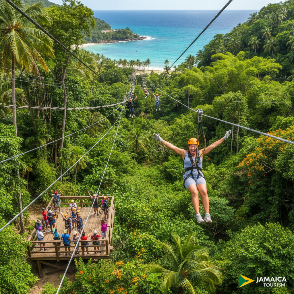 Ocho Rios Zipline & Canopy Tour - Adventure tour in St. Ann | Pryceless Jamaican Tours