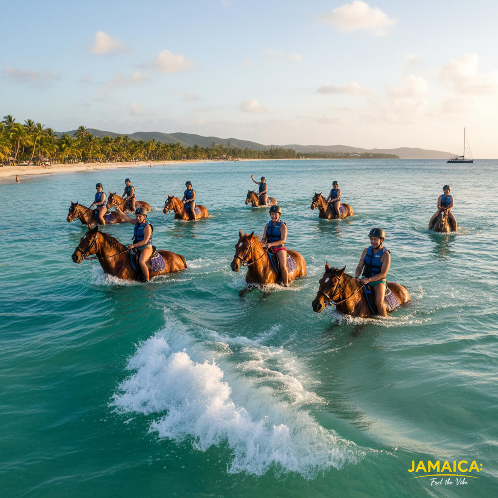 Horseback Ride & Swim - Adventure tour in St. James | Pryceless Jamaican Tours