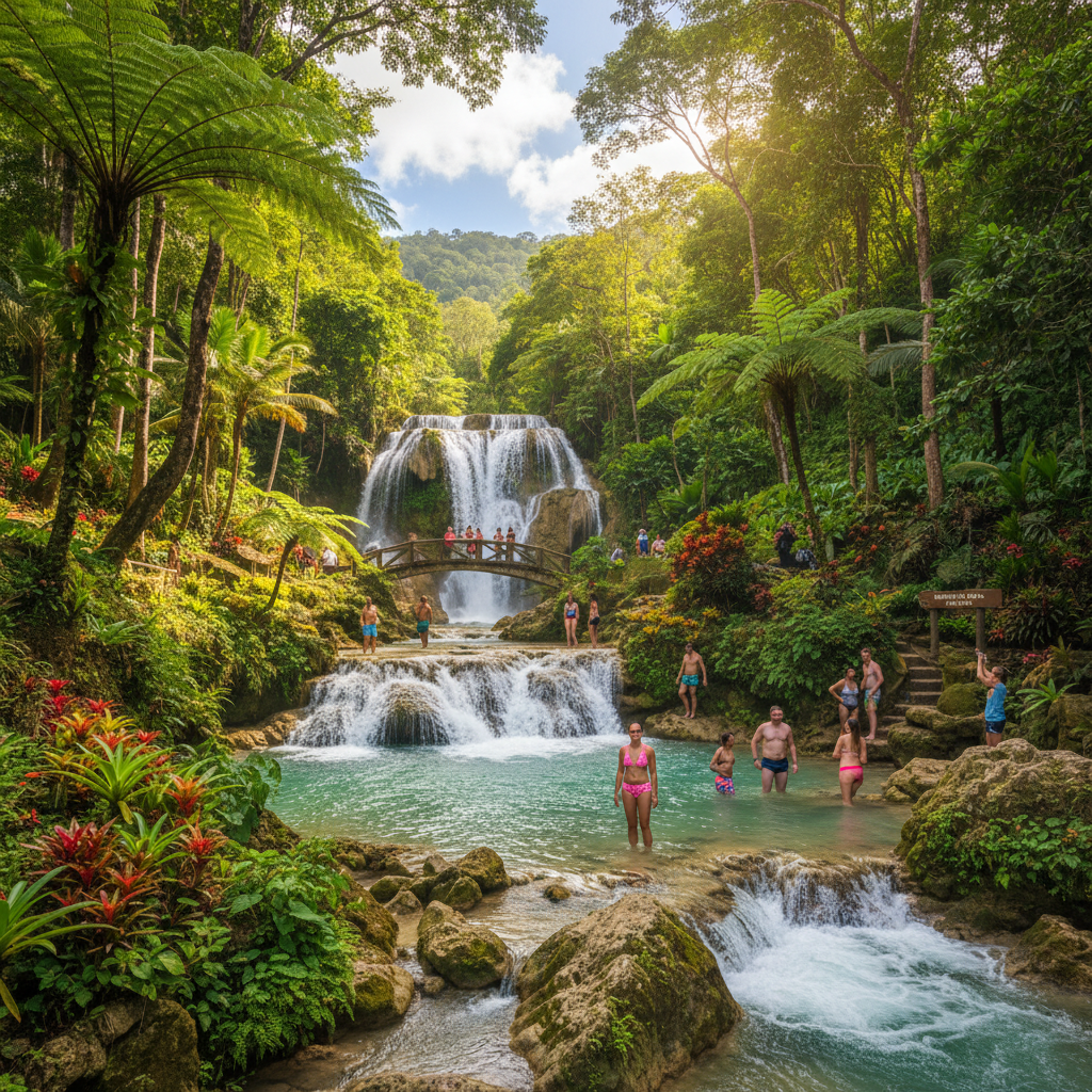 Konoko Falls & Gardens - Nature tour in St. Ann | Pryceless Jamaican Tours