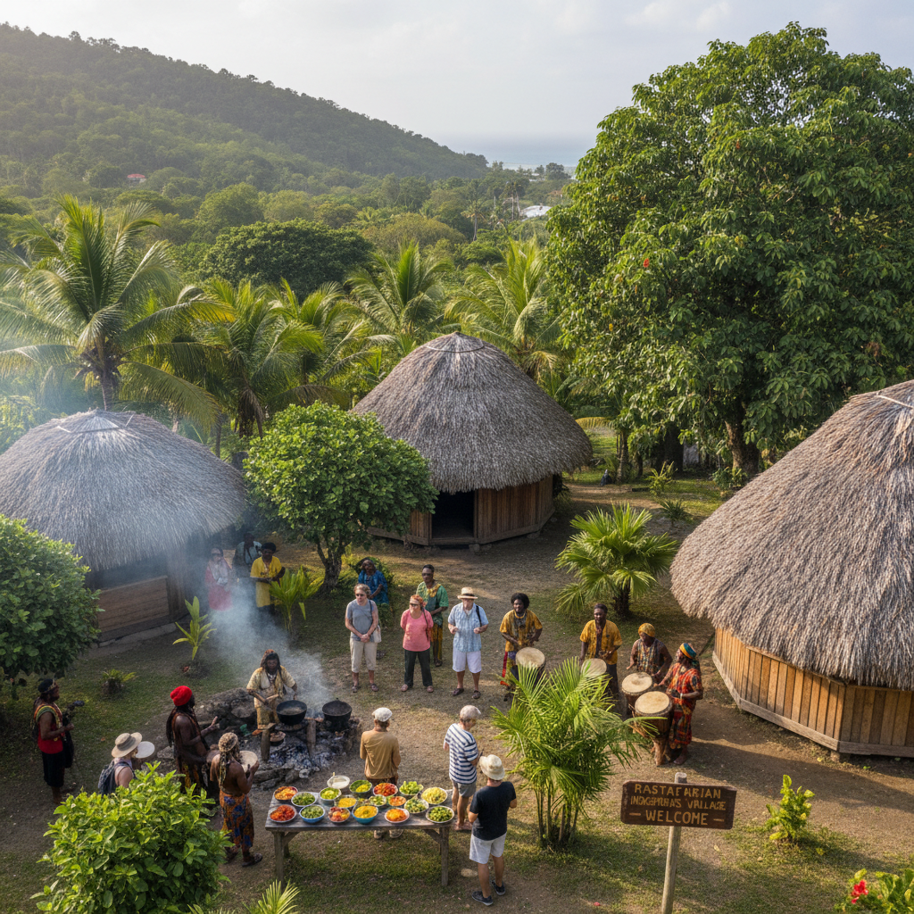 Rastafarian Indigenous Village - Culture tour in St. James | Pryceless Jamaican Tours