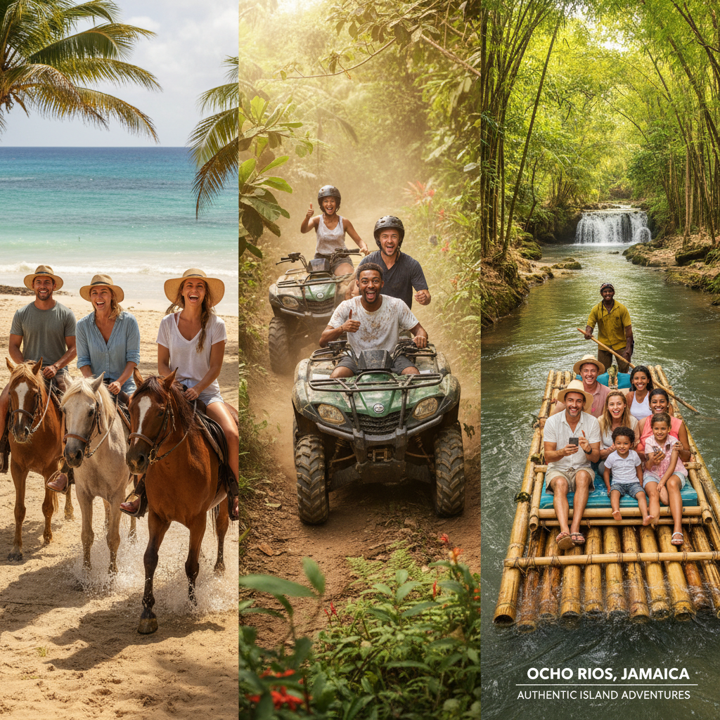 Horseback Ride, ATV & Bamboo Rafting – image 5