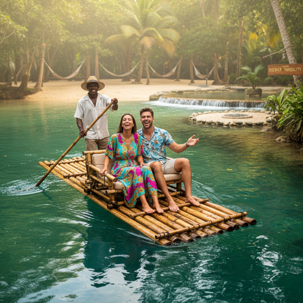 Bamboo Rafting – image 2