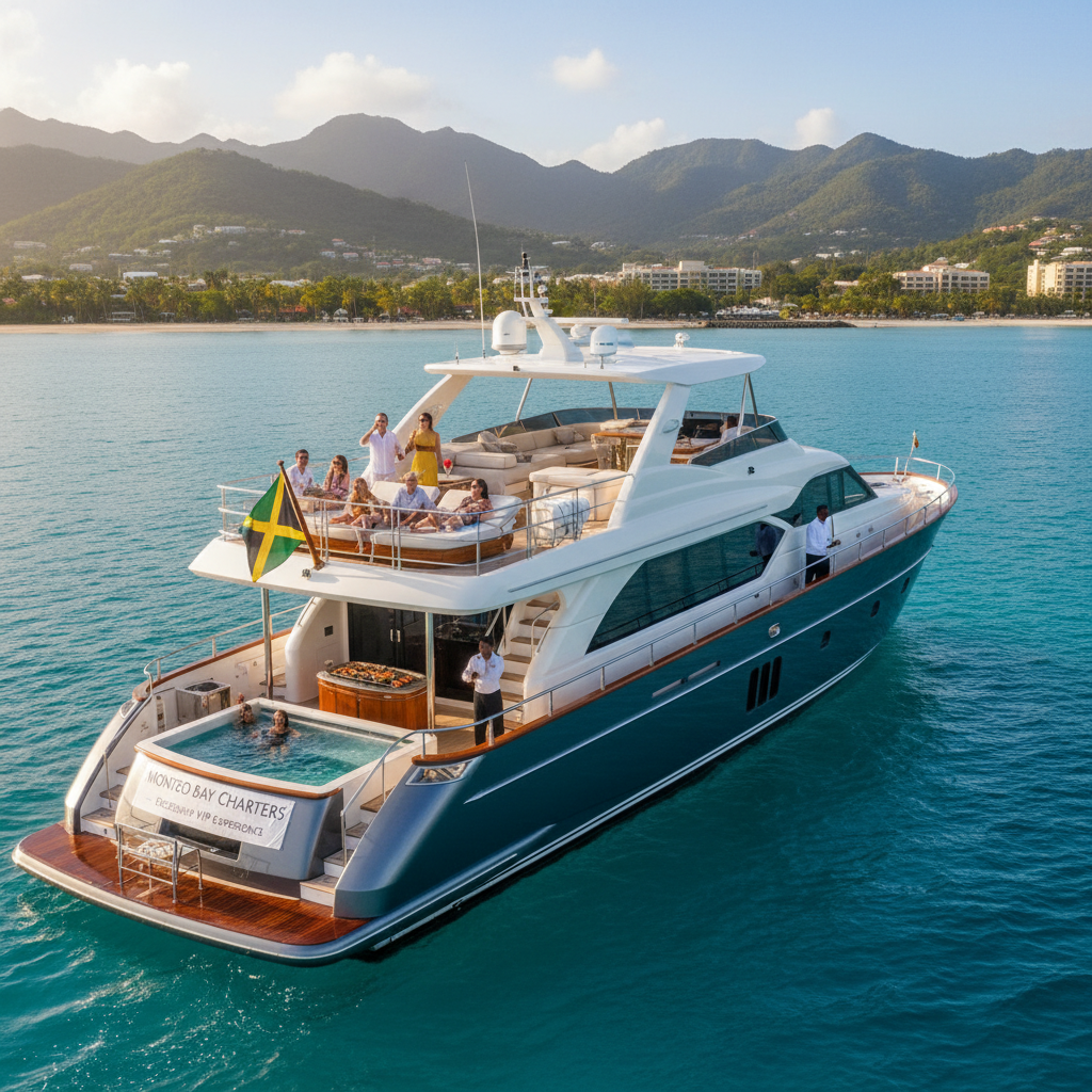 Private Yacht Charter - Luxury tour in St. James | Pryceless Jamaican Tours