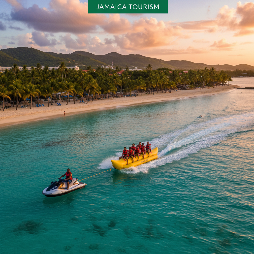 Banana Boat Ride - Water tour in St. James | Pryceless Jamaican Tours