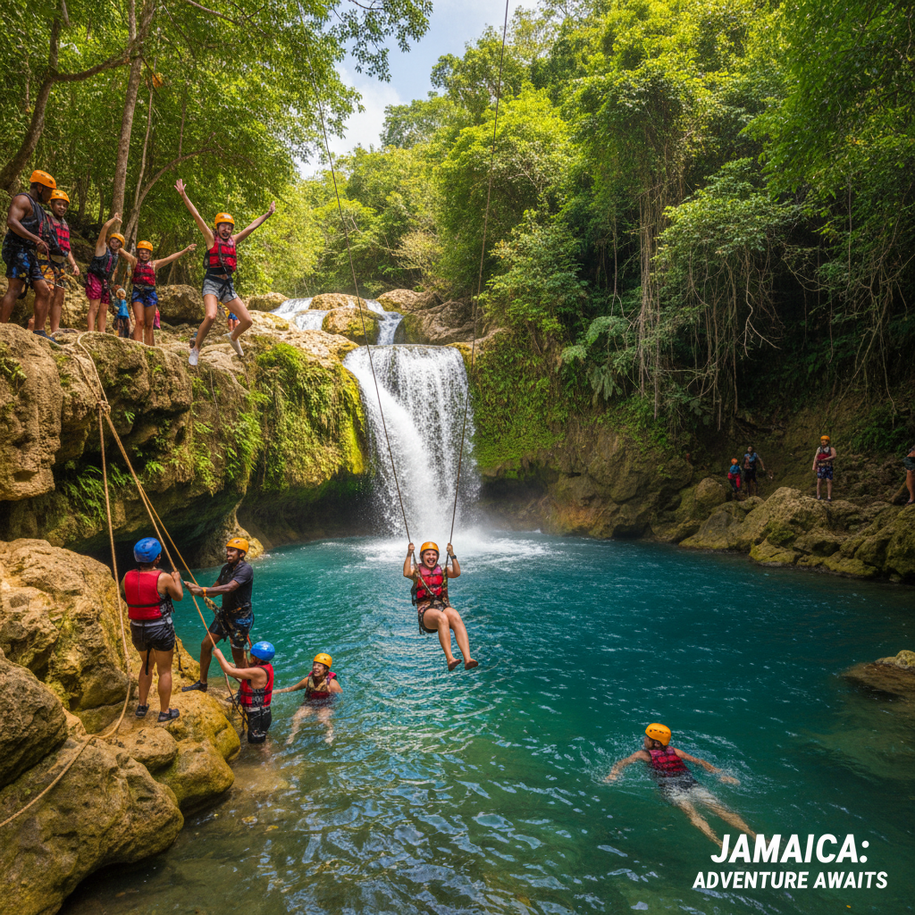 Blue Hole & Secret Falls - Adventure tour in St. Ann | Pryceless Jamaican Tours