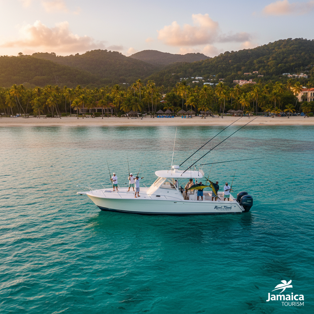 Deep Sea Fishing Charter - Water tour in St. James | Pryceless Jamaican Tours
