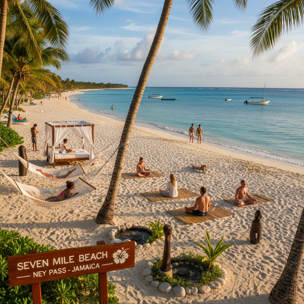 Seven Mile Beach Negril Day Pass - Relaxation tour in Westmoreland | Pryceless Jamaican Tours