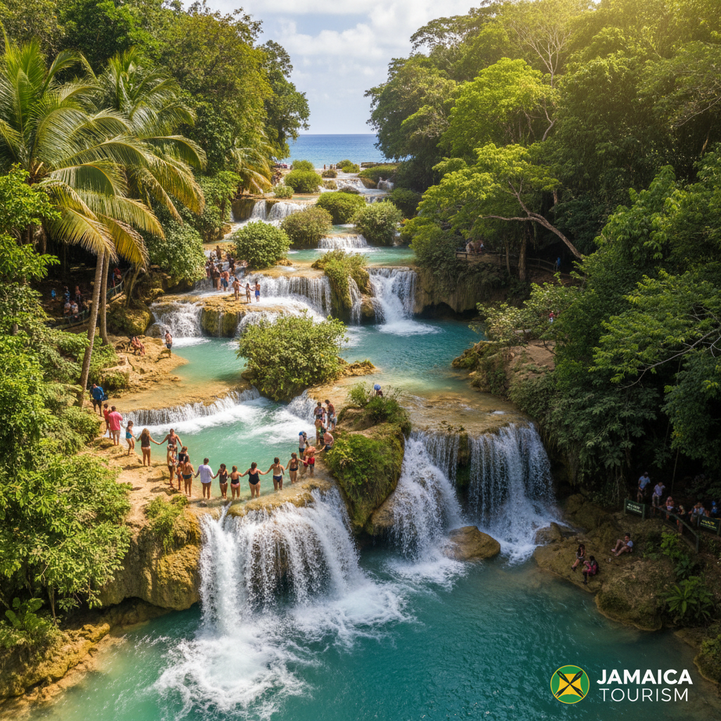 Dunn's River Waterfalls & Park - Nature tour in Jamaica | Pryceless Jamaican Tours