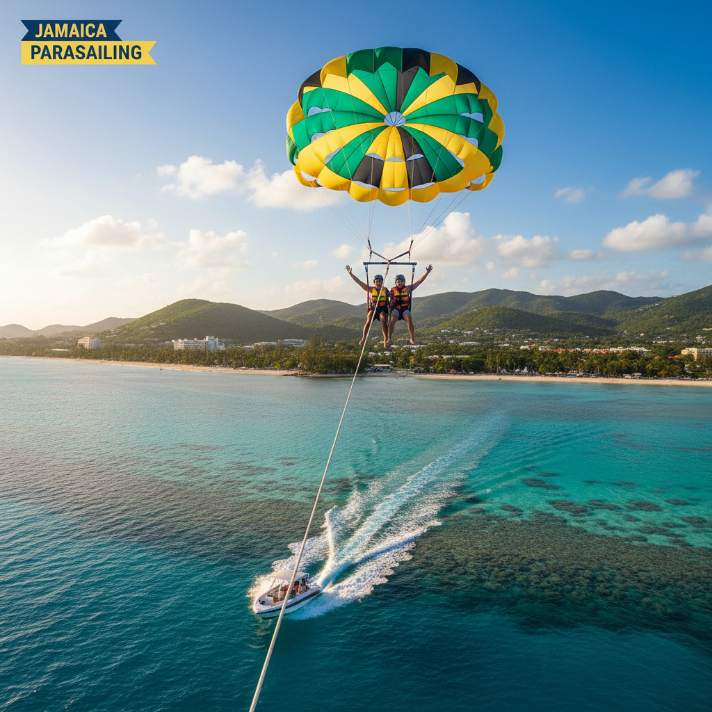 Parasailing - Adventure tour in Jamaica | Pryceless Jamaican Tours
