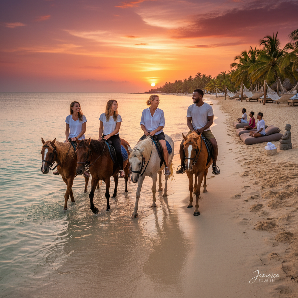 Sunset Horseback Beach Ride – image 5