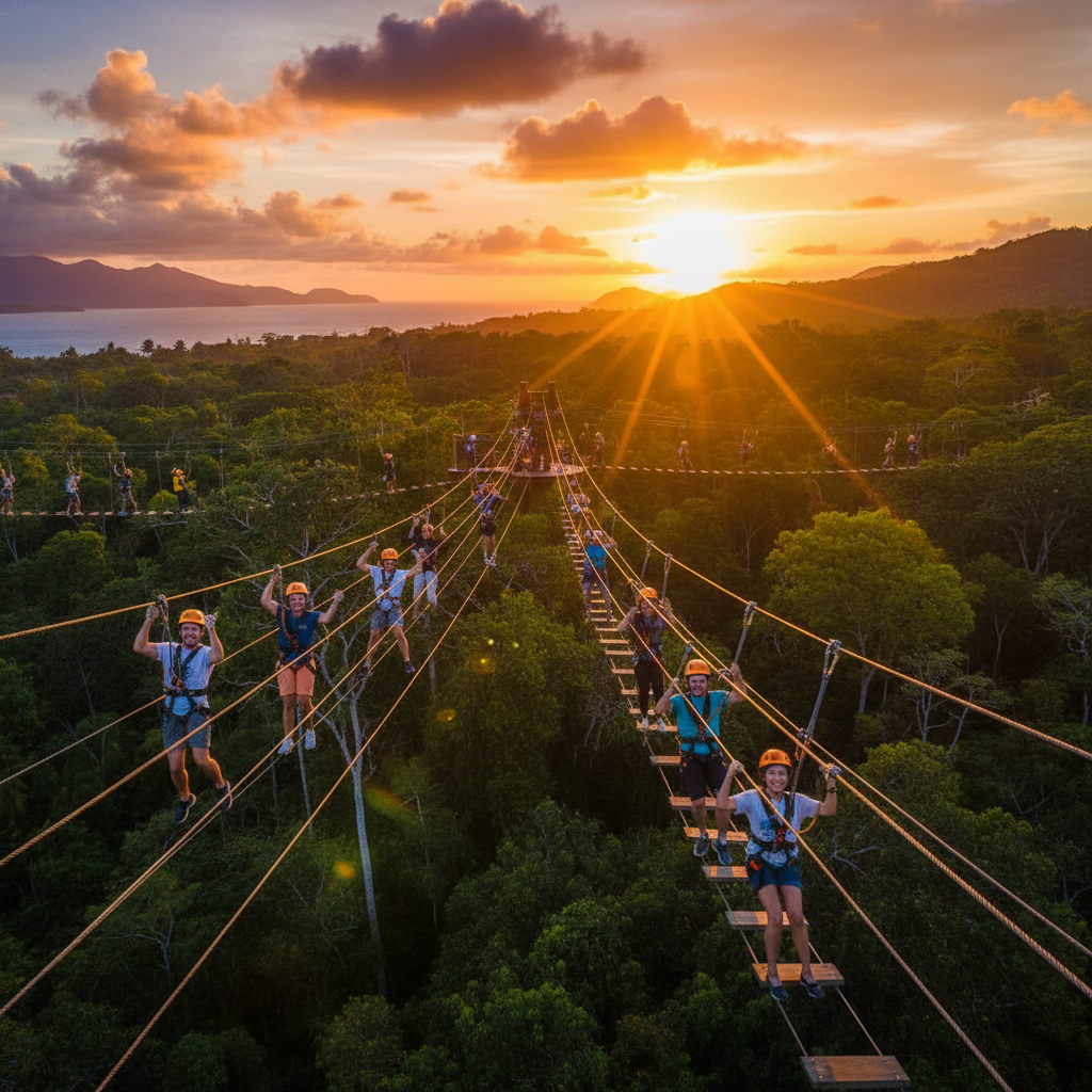 Canopy Walkway & Zipline Combo – image 4