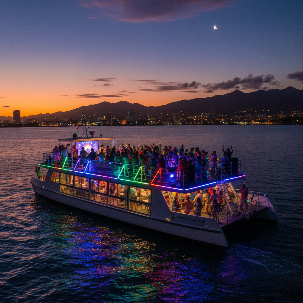 Kingston Harbour Evening Cruise - Nightlife tour in Kingston | Pryceless Jamaican Tours