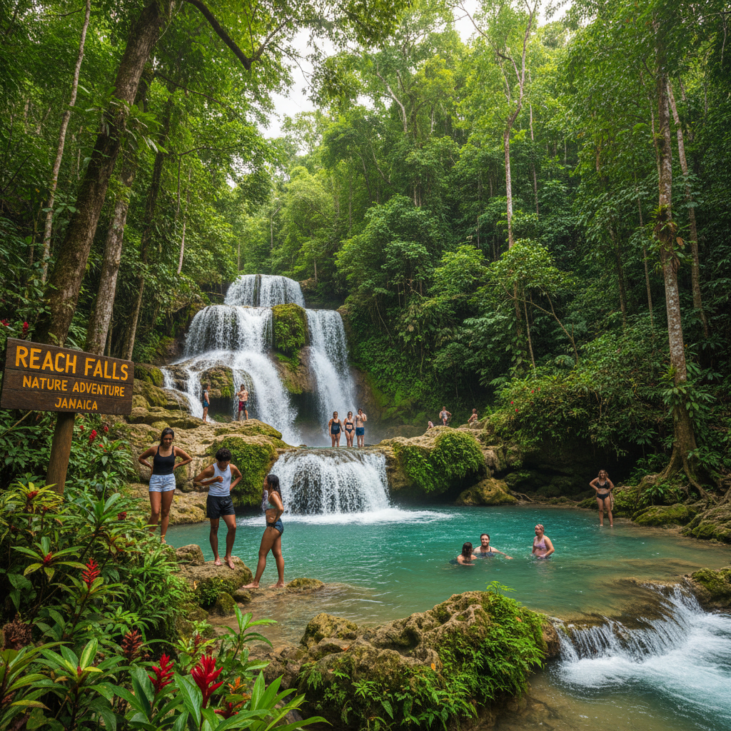 Reach Falls Nature Adventure - Nature tour in Portland | Pryceless Jamaican Tours