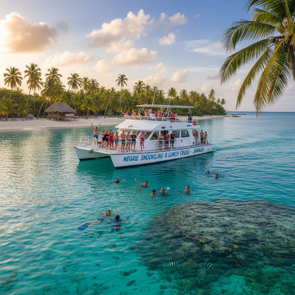 Negril Snorkeling & Lunch Cruise - Water tour in Westmoreland | Pryceless Jamaican Tours