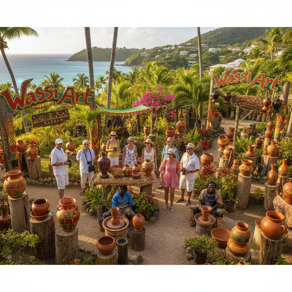 Wassi Art Pottery & Gallery Tour - Culture tour in St. Ann | Pryceless Jamaican Tours