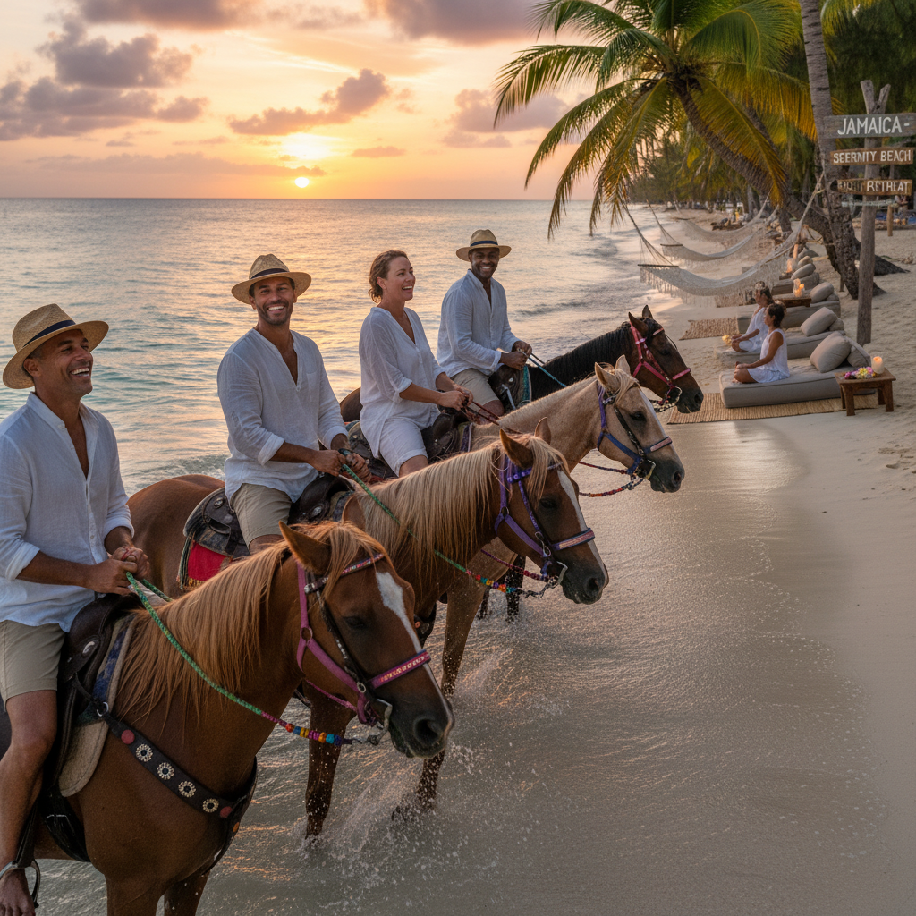 Sunset Horseback Beach Ride – image 2