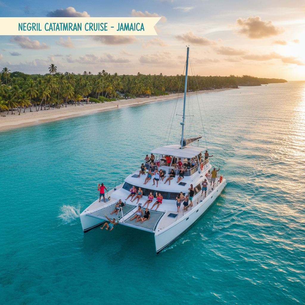 Negril Catamaran Cruise - Water tour in Westmoreland | Pryceless Jamaican Tours