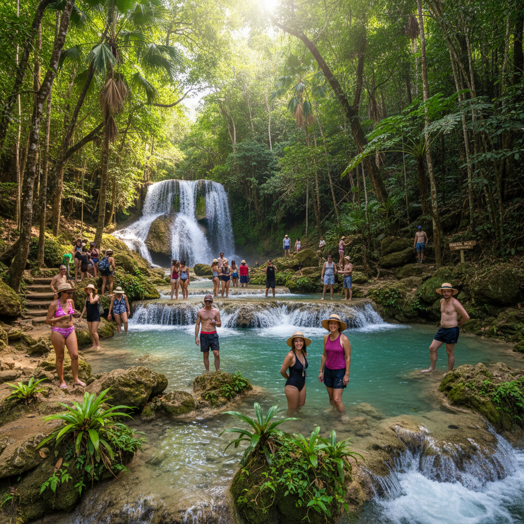 Mayfield Falls & Mineral Springs - Nature tour in Westmoreland | Pryceless Jamaican Tours