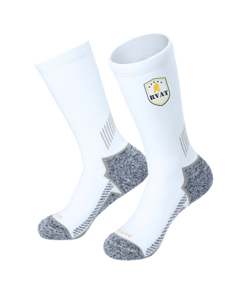 RVAT Performance Socks - White
