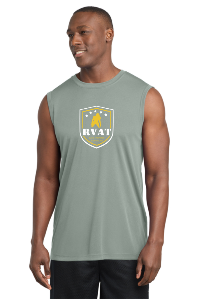RVAT Sleeveless Performance Tee - Silver
