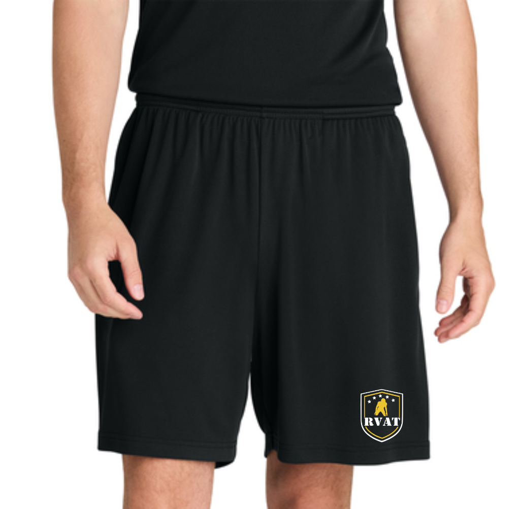 RVAT Performance Training Shorts - Black