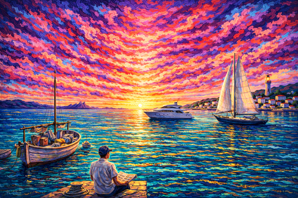 Puerto de Sant Antoni — La Hora Mágica