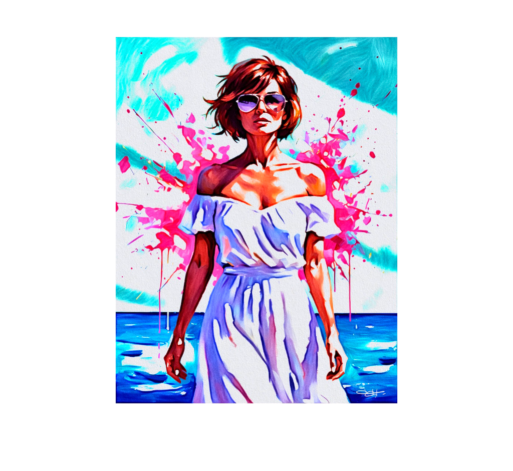 Nora - Rayban Sea Brush Pink Caribe