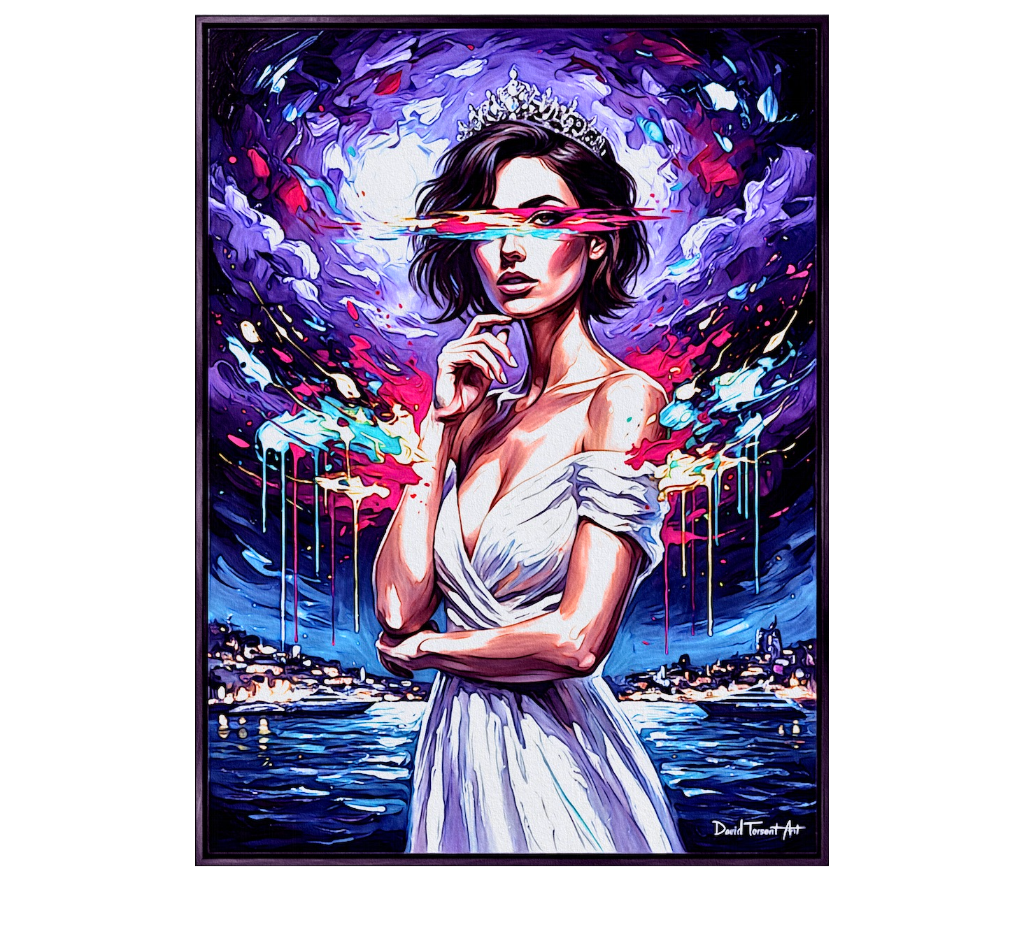 Judith - Queen Night Purple Brush