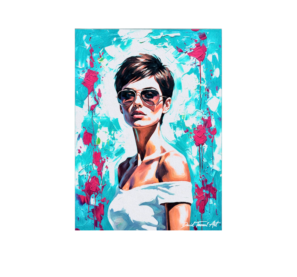 Lourdes - Rayban Brush Magenta Caribe