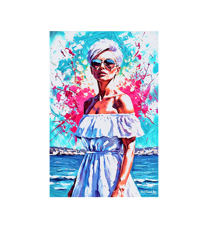 Angela - Rayban Explosion Pink Brush