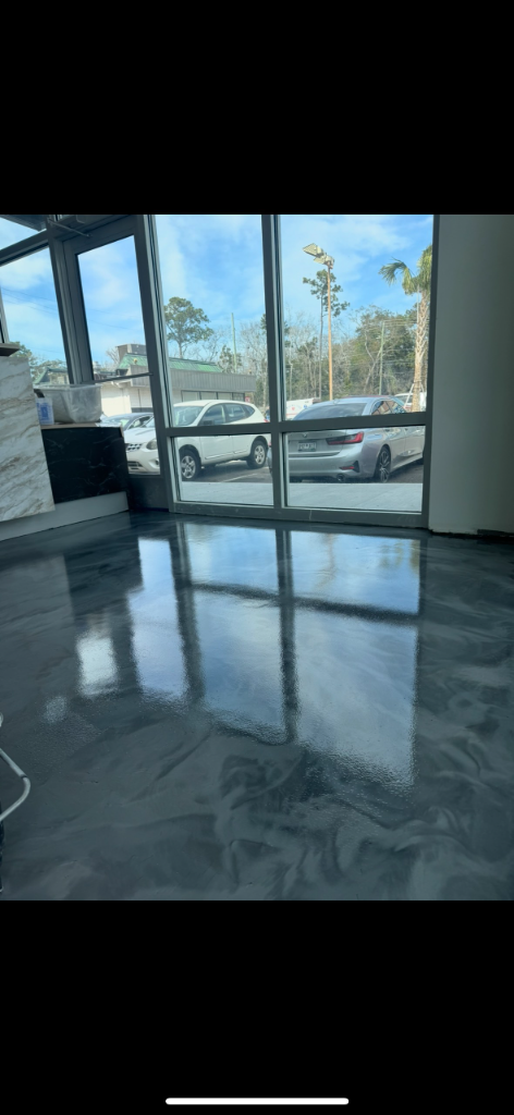 Metallic Epoxy project 3