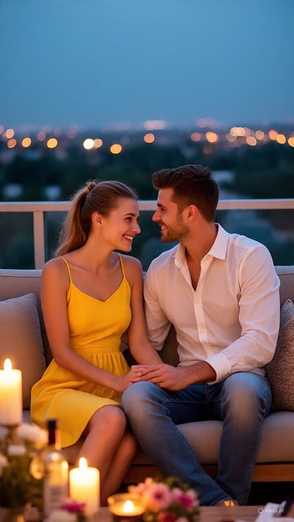 Happy couple