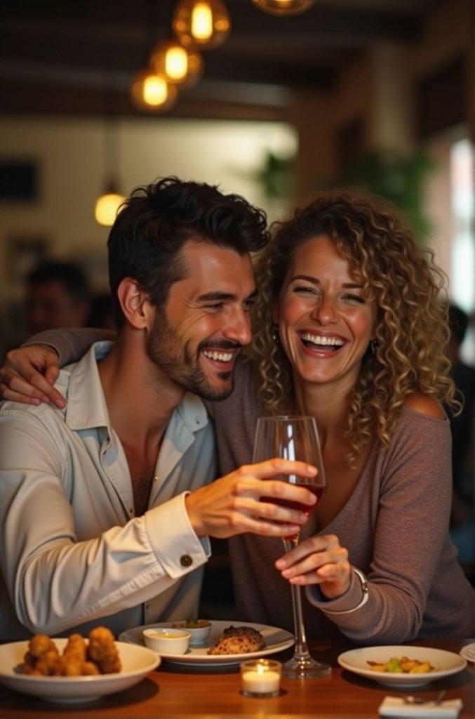 Happy couple