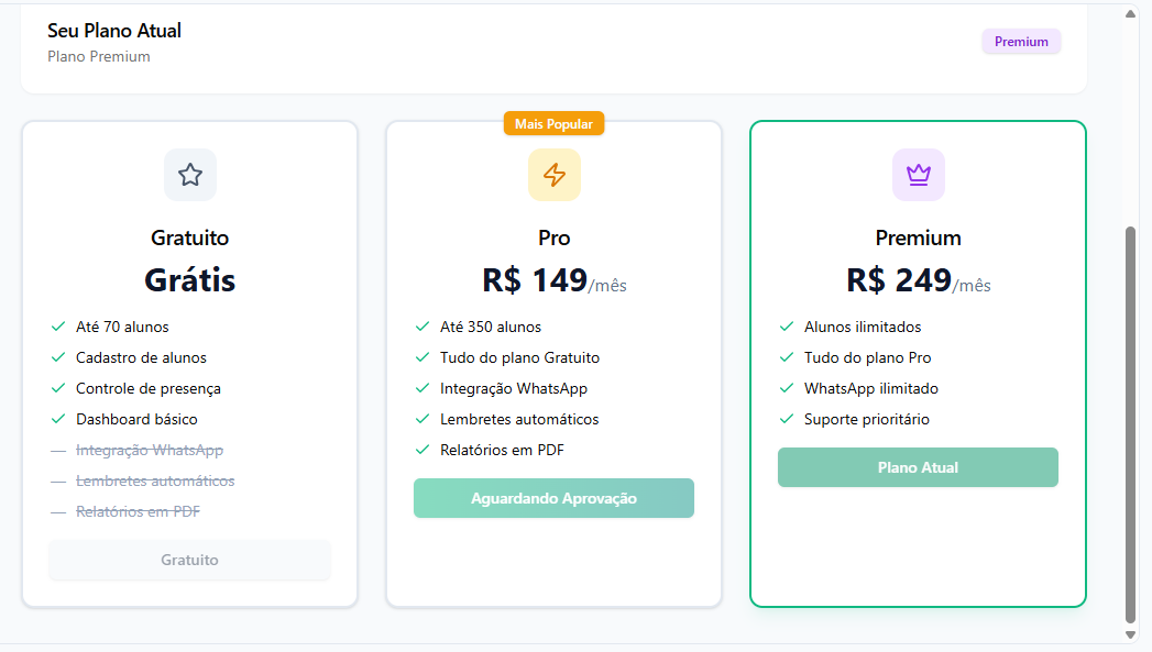 GymFlow template template preview