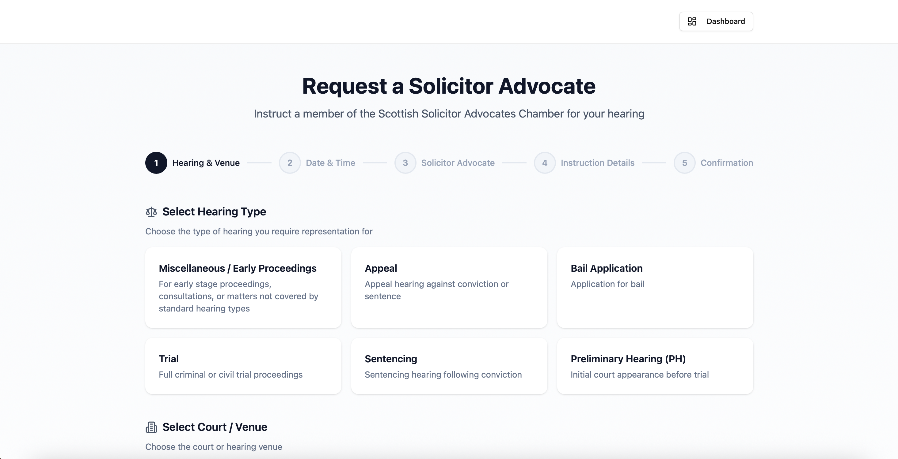 SOLAD Booking App template preview
