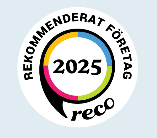 Rekommenderat Företag 2025 - Reco