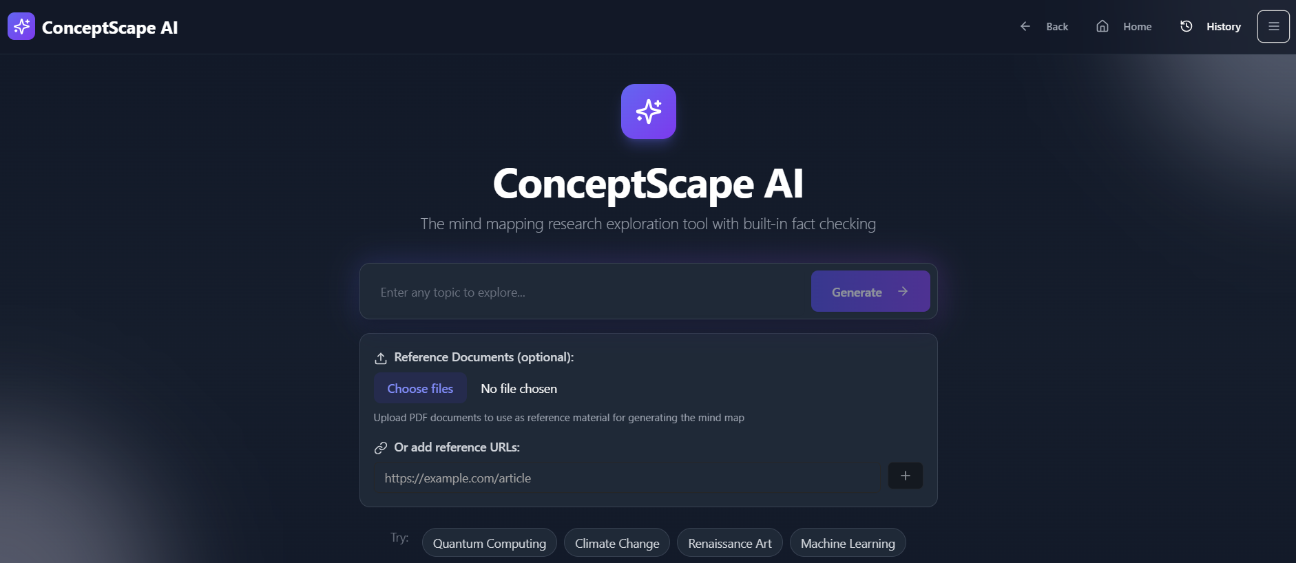ConceptScape AI template preview
