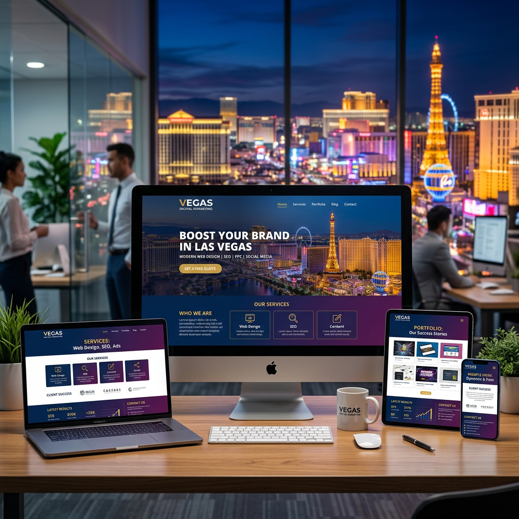 Las Vegas Web Design - Expert web design services by Vegas Marketing