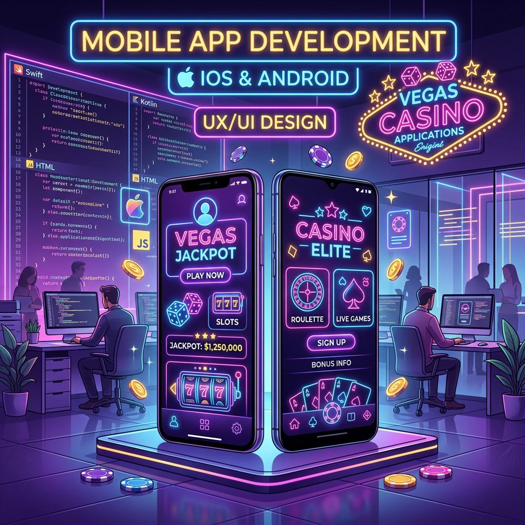 Las Vegas Mobile App Development - Expert mobile app development services by Vegas Marketing