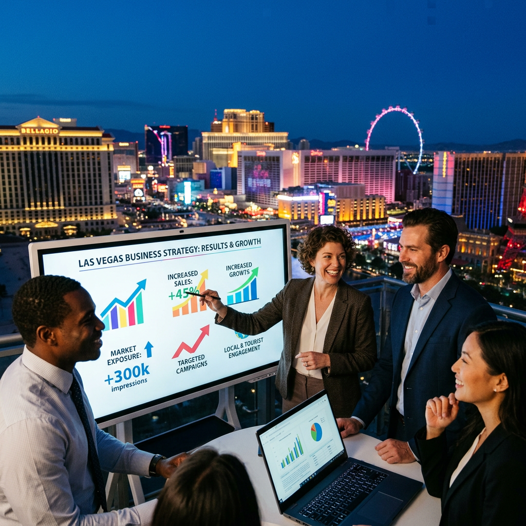Boosting Business in Las Vegas: Strategies for Increased Exposure and Sales - Expert Las Vegas Marketing article by Vegas Marketing