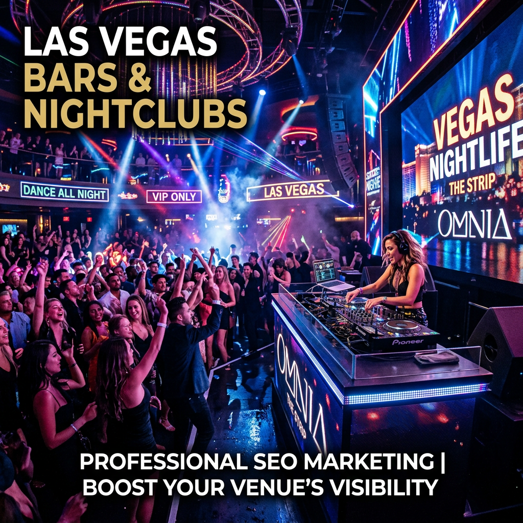 SEO for Vegas Bars & Nightclubs: How to Fill Your Dance Floor - Expert Las Vegas SEO article by Vegas Marketing