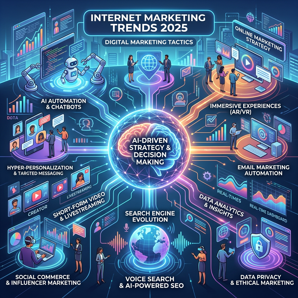 Navigating the Digital Landscape: Internet Marketing Trends & Tactics for 2025 - Expert Las Vegas Marketing article by Vegas Marketing